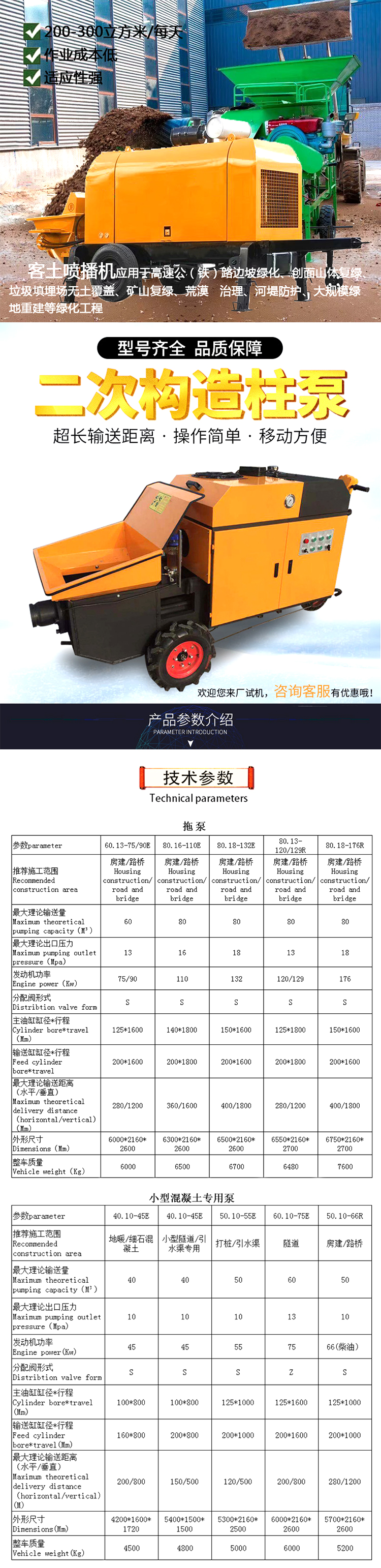 柴油拖泵、電機(jī)拖泵、拖泵、強(qiáng)制式拖泵、隧道拖泵、細(xì)石混凝土泵、砂漿泵、碎石泵、地泵